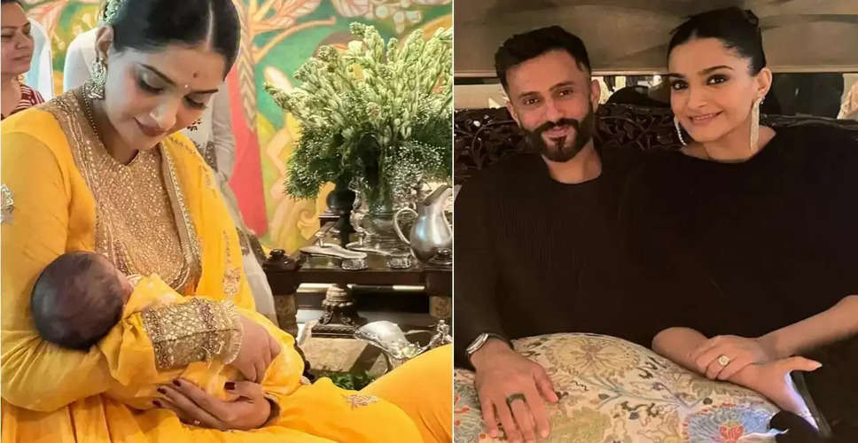 Anand Ahuja pens a heartwarming note as Sonam Kapoor celebrates her first Mother's Day
