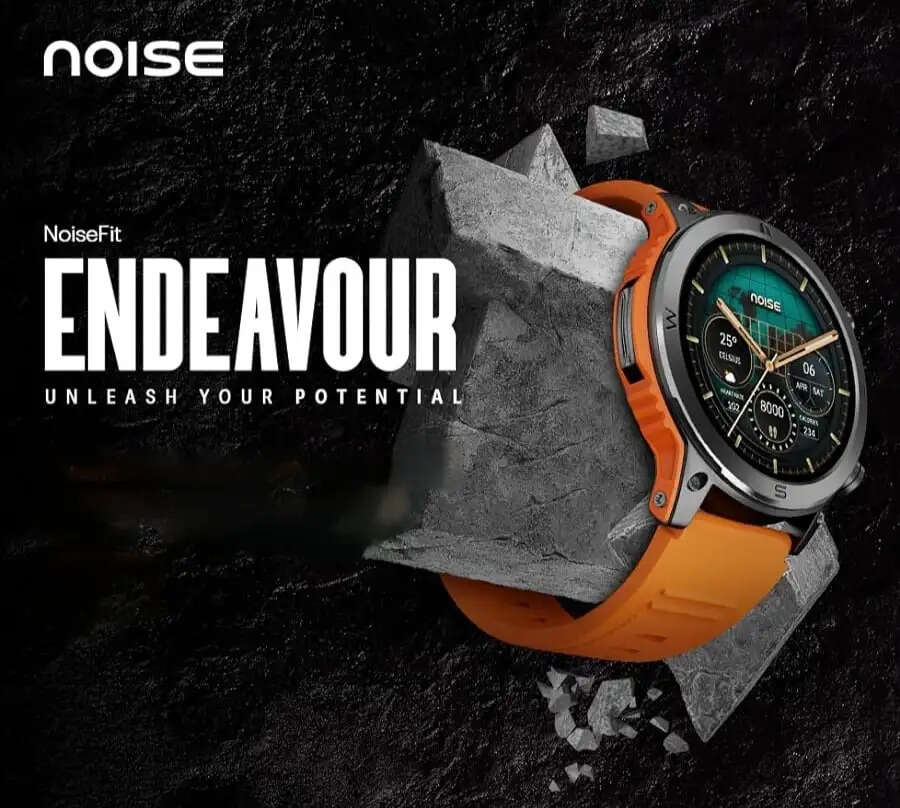 NoiseFit Launches Endeavour Smartwatch: Showcases Sporty Design, 1.46″ AMOLED Display, and BT Calling Feature