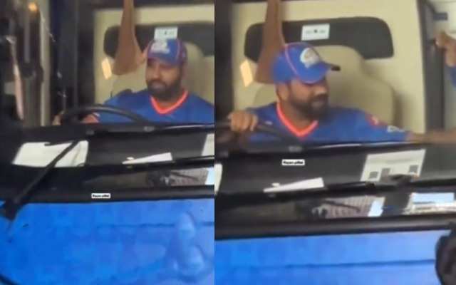 Watch: Mumbai Indians' Rohit Sharma Turns Bus Driver, Invites Fans Aboard in Heartwarming Video