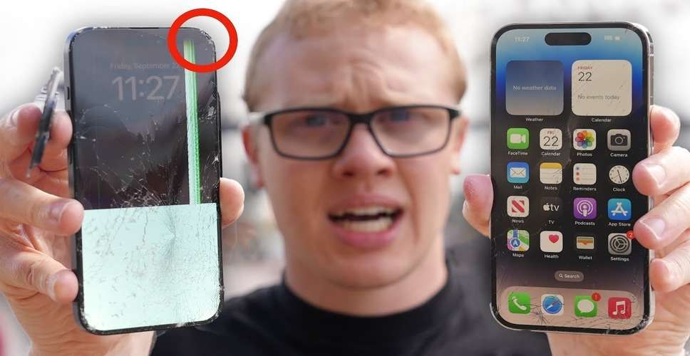 iPhone 15 Pro vs. iPhone 14 Pro: Drop Test Reveals Potential Cracking Differences