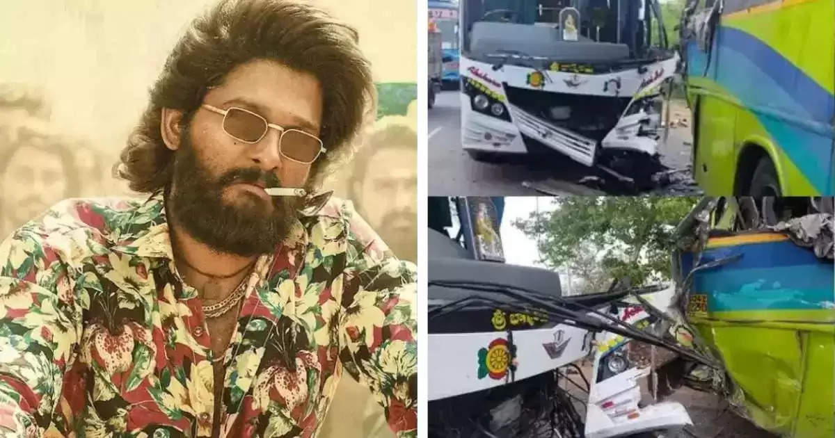 Allu Arjun's Pushpa 2 team meets with a bus accident; Injured actors rushed to the hospital