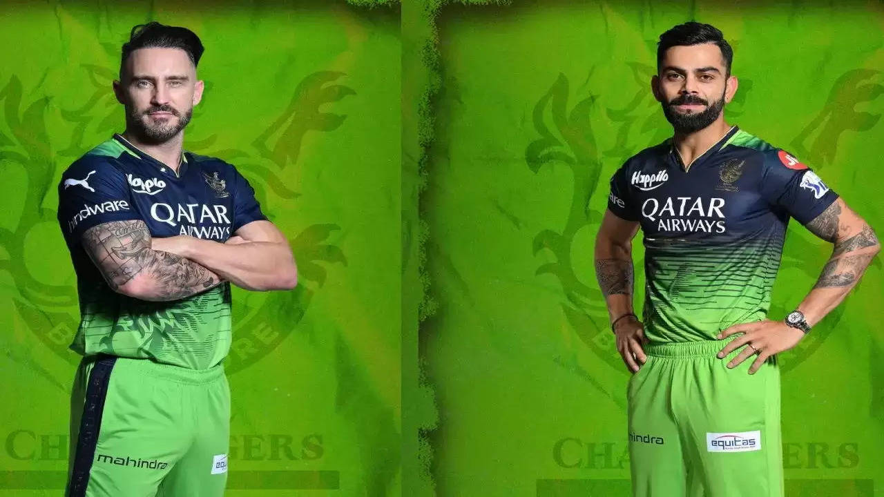 IPL 2023: Why RCB wore green jerseys against Rajasthan Royals