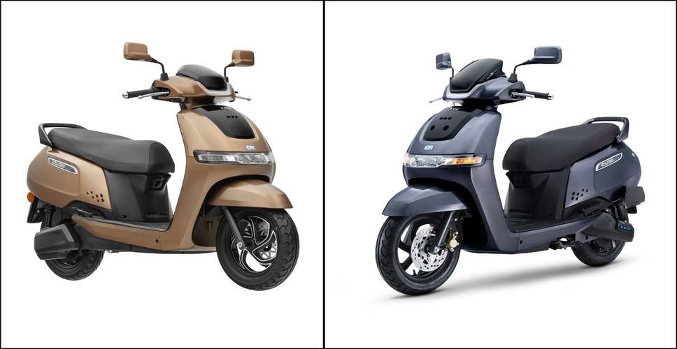 TVS iQube Electric Scooter Gets a Refresh with Extended Range, Pricing Begins at Rs 95,000