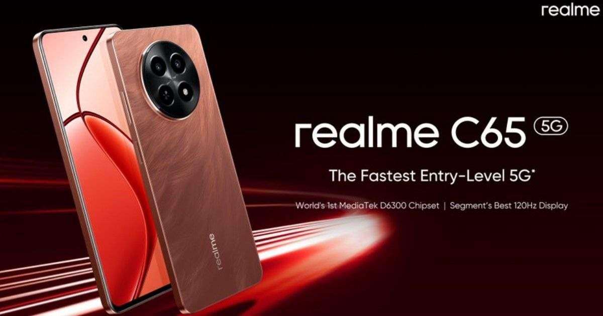 New Realme C65 5G Speedy Red Edition Launched with ₹1,000 Discount Offer