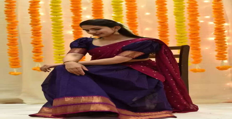 Stay Traditional and Trendy: 3&nbsp;Must-Try Pattu Half Sarees of 2023