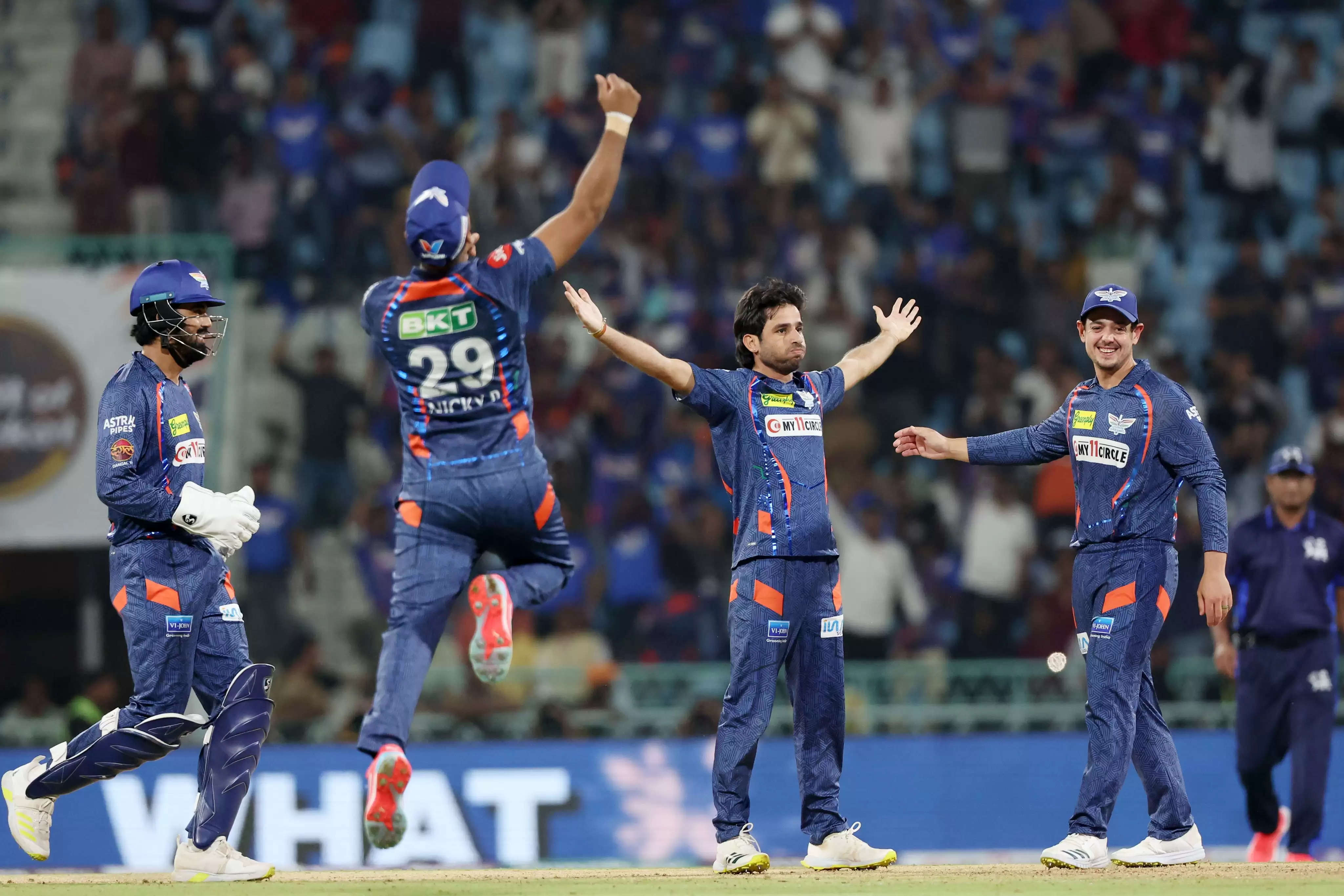 IPL 2024: KL Rahul Lauds Lucknow Super Giants' Bowlers for Stellar Performance Against Gujarat Titans 