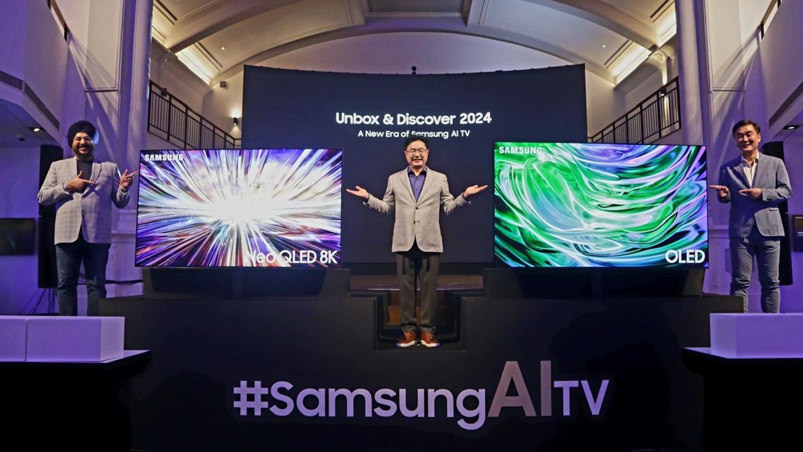 Samsung Introduces AI-Driven 8K and 4K TVs in India: Features and Specifications