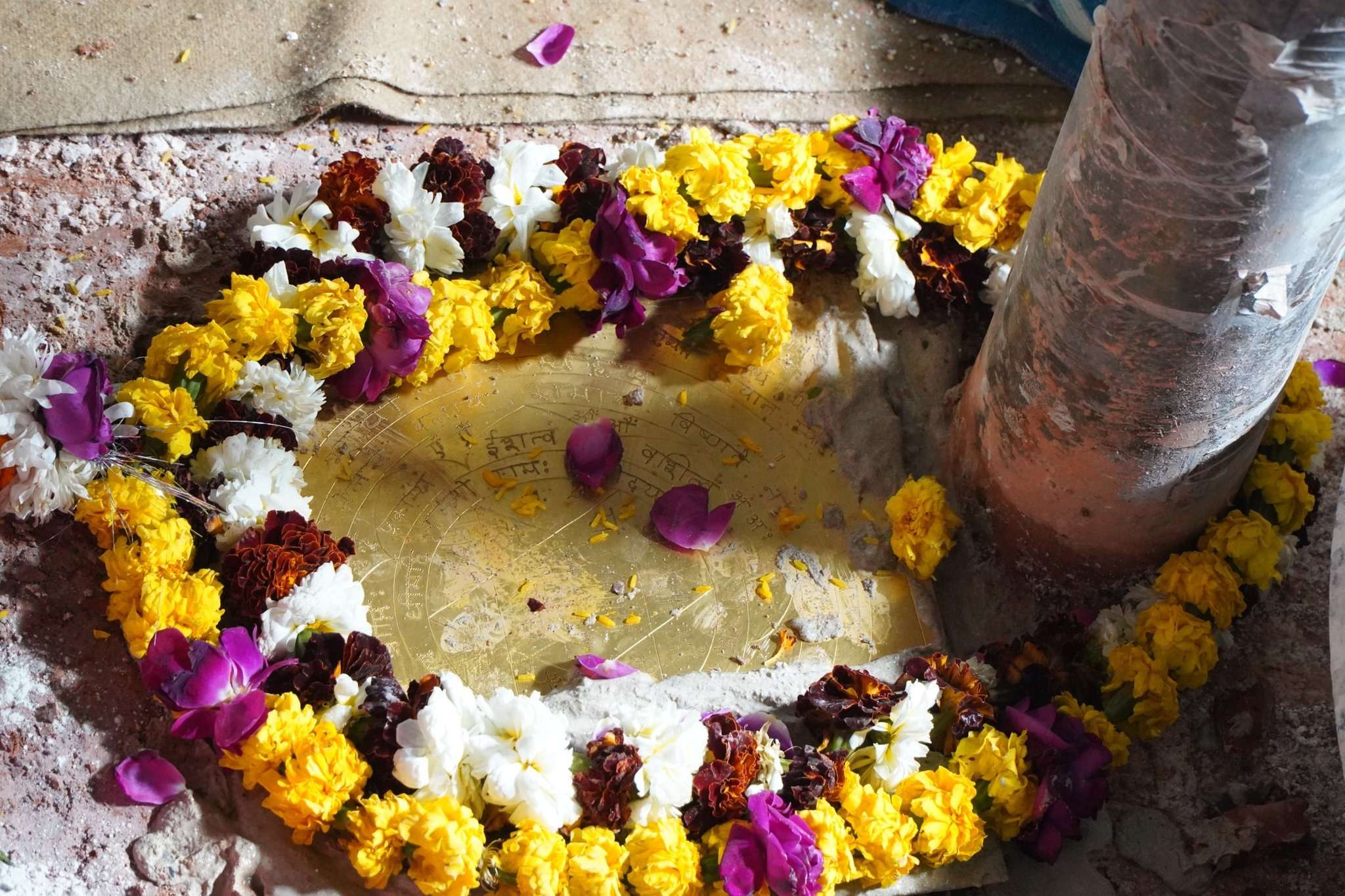 First Photo of Ram Lalla Idol: Ahead of Pran Pratishtha ceremony, Lord placed in sanctum sanctorum of Ayodhya temple