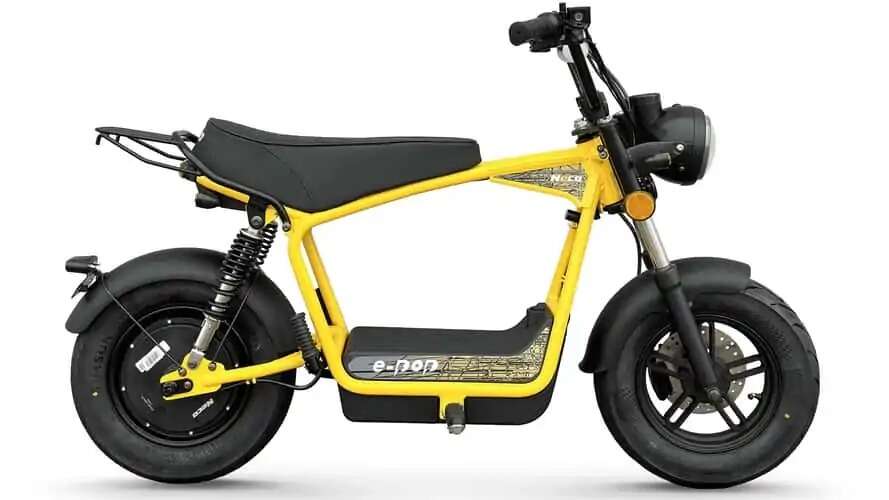 Neco E-Pop electric scooter unveiled with 60km range and 45km/h top speed