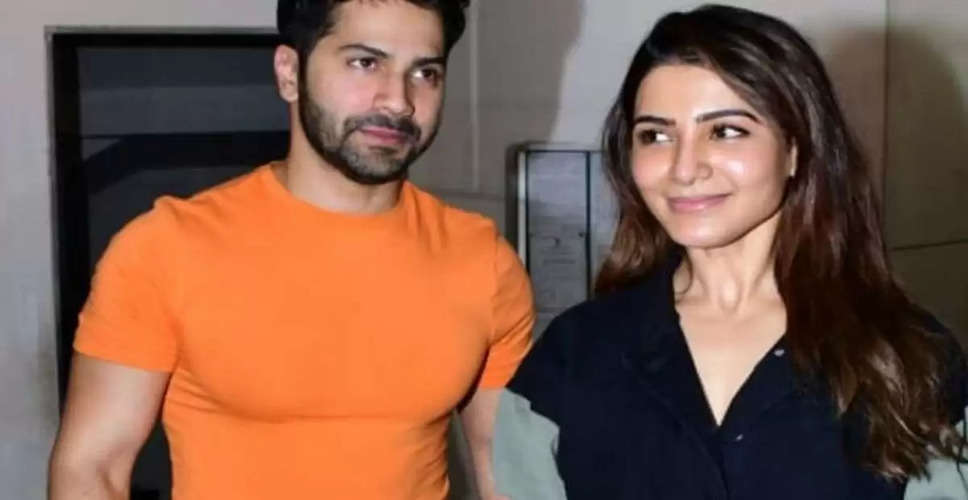 Citadel stars Varun Dhawan and Samantha Ruth Prabhu SPOTTED at shooting location in Mumbai