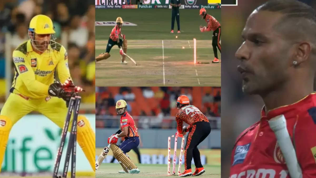 IPL 2024: Lightning-Quick Klaasen Stumps Dhawan On Bhuvneshwar's 140 Kmph Snorter