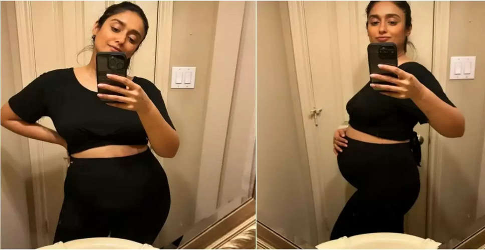 "Picture-Perfect Maternity: Ileana D'Cruz Glams Up with Her Bump on Display!"