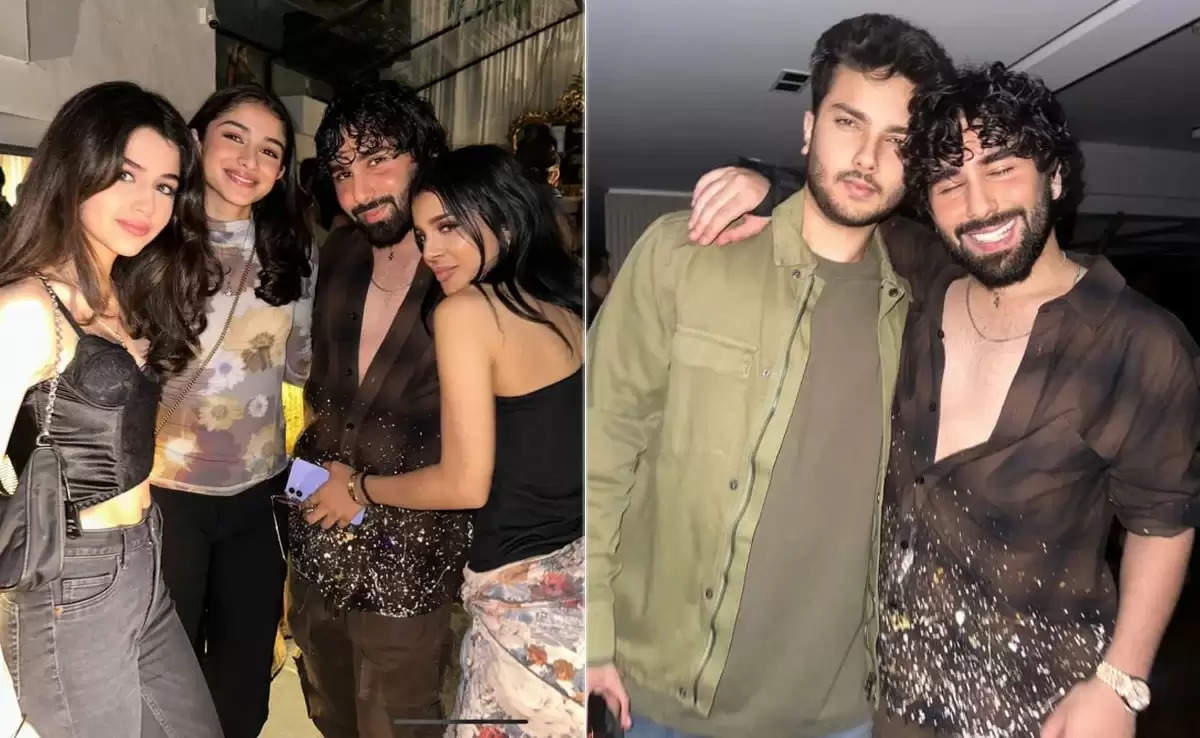 Sohail Khan's son Nirvan parties with Ananya Panday's sister, Twinkle Khanna's niece Naomika and others