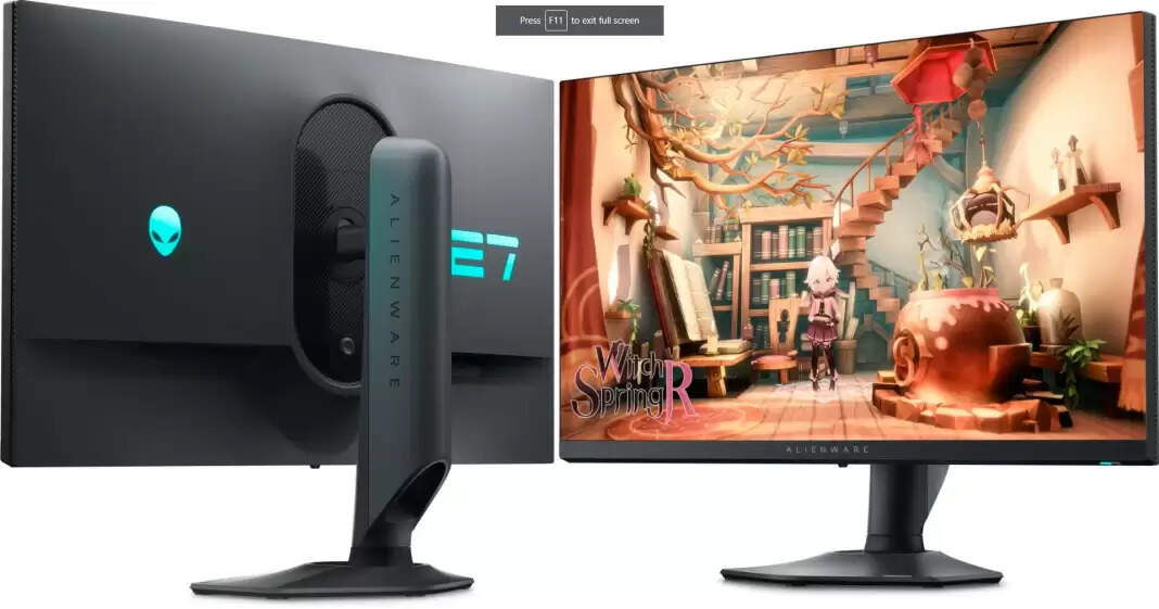 Get Ready to Dominate: Alienware AW2724DM Delivers High Performance with 2K Resolution and 180Hz Refresh Rate