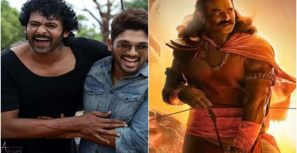 Allu Arjun enjoys Prabhas' Adipurush movie with daughter Arha in theatre; Mohanlal watches in Kerala