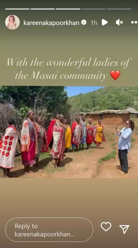 Kareena Kapoor and 'ladies man' Jeh Ali Khan spend time with Masai women of South Africa