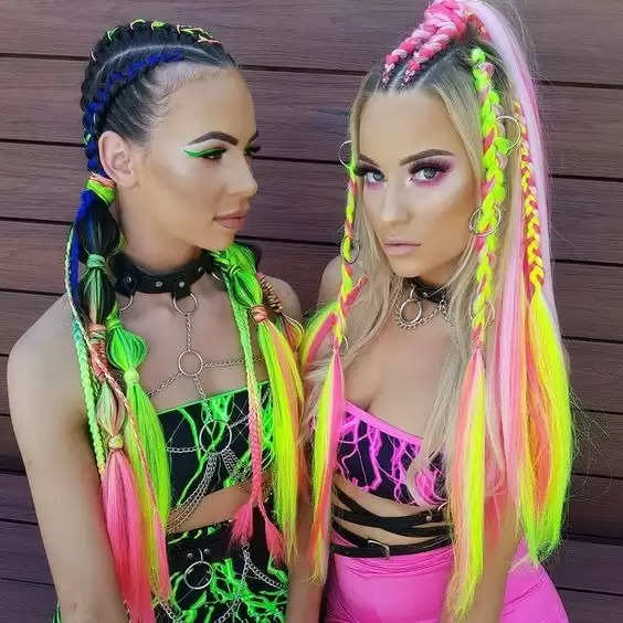 "Glow Up Your Look: 16 Electrifying Raves Hairstyles for 2023"